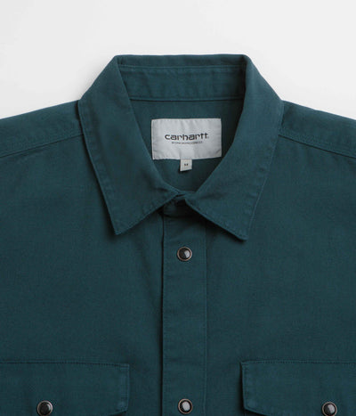 Carhartt Chemise Santa - Bleu